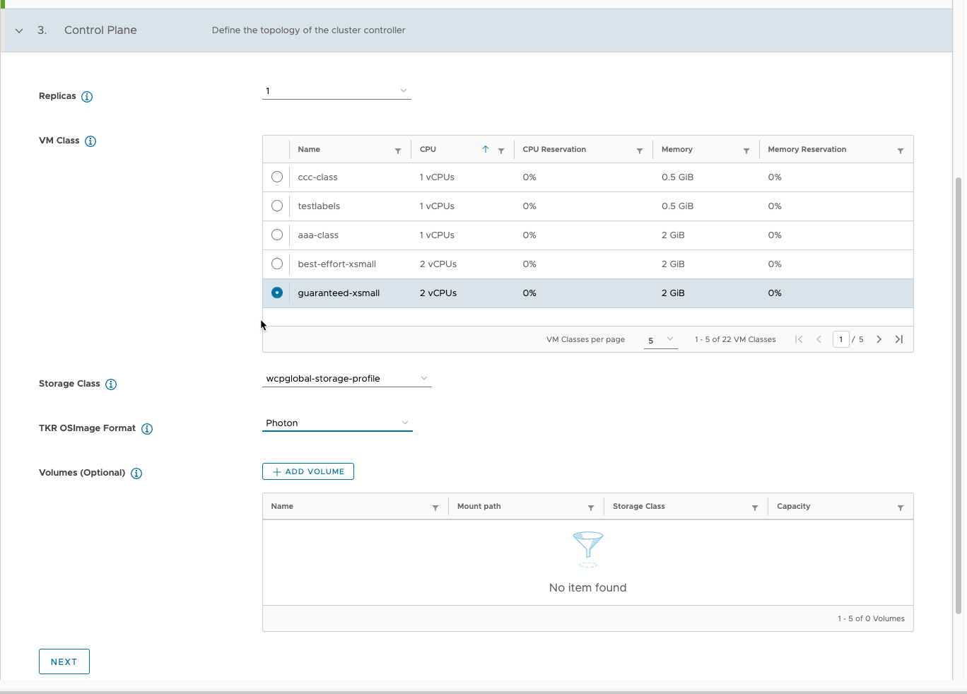 Custom Cluster Control Plane