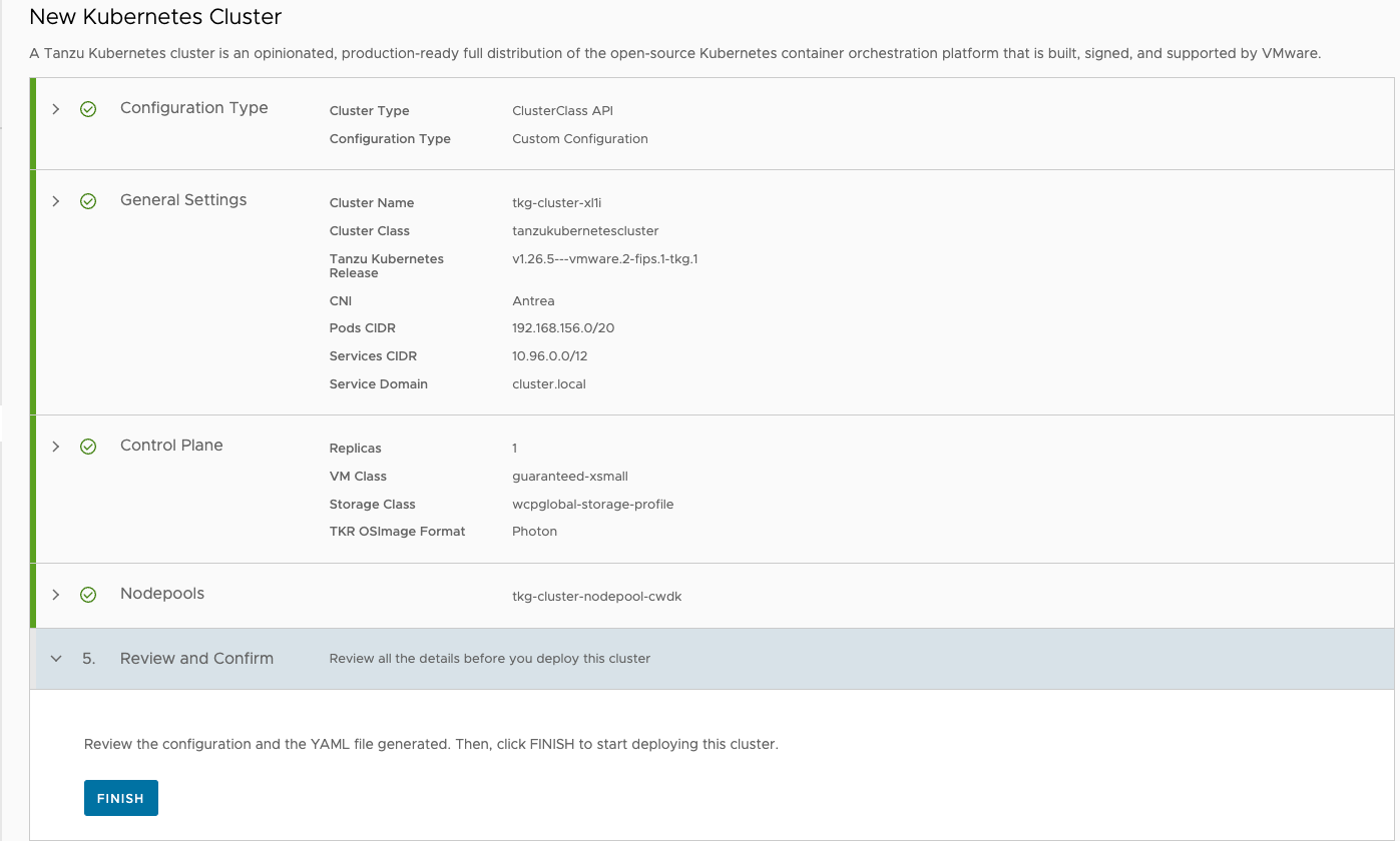 Custom Cluster Review